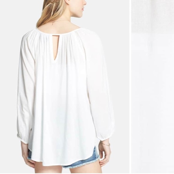 Angie Embroidered Peasant Top - boho ethnic design - Picture 2 of 5